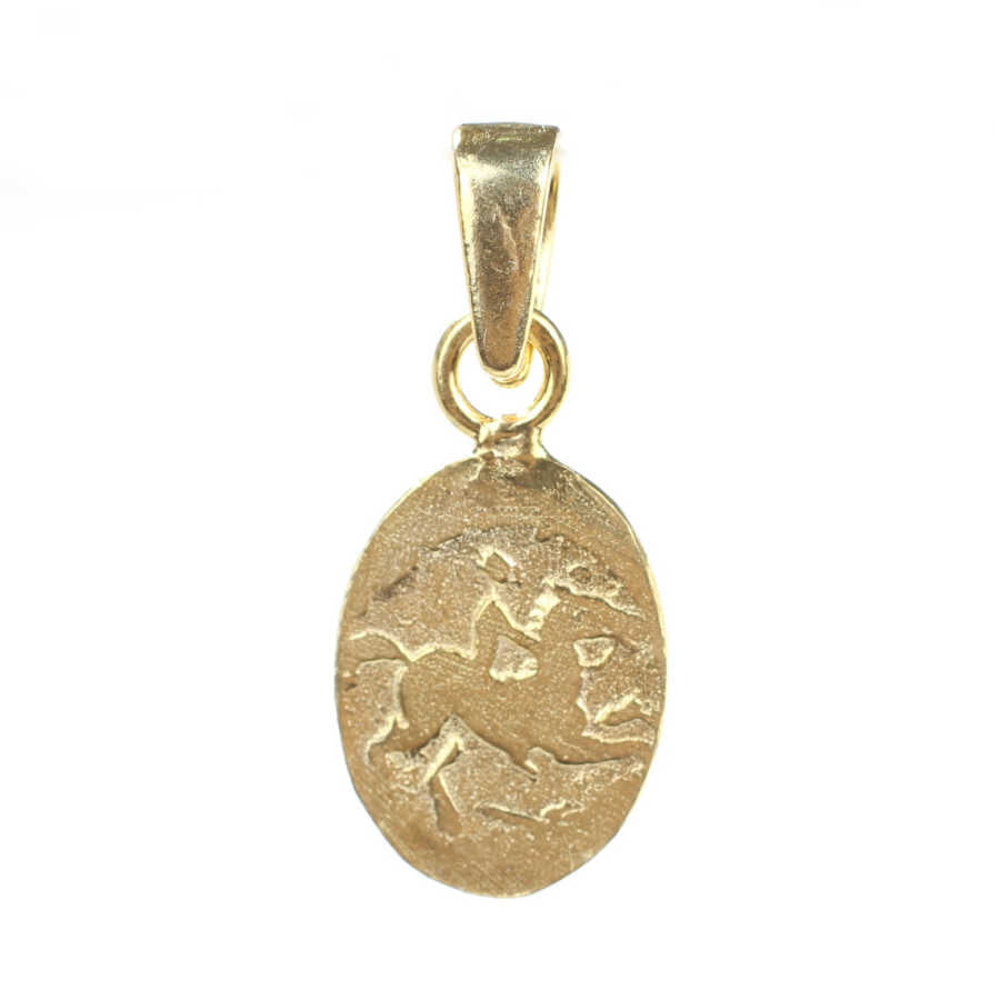 Premium Quality 925 Sterling Silver Caesar Medallion Pendant