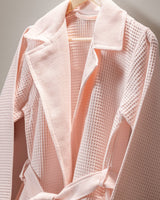 Unisex 100% Cotton Luxury Bathrobe - Powder Pink