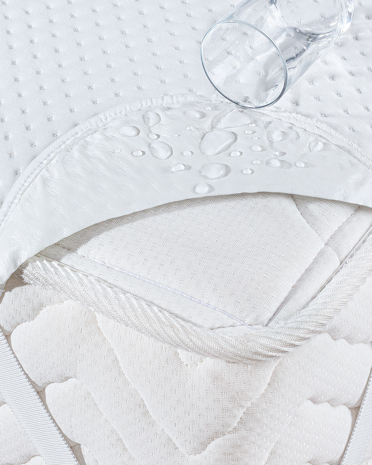 Waterproof Fitted Full Size Mattress Protector Pad