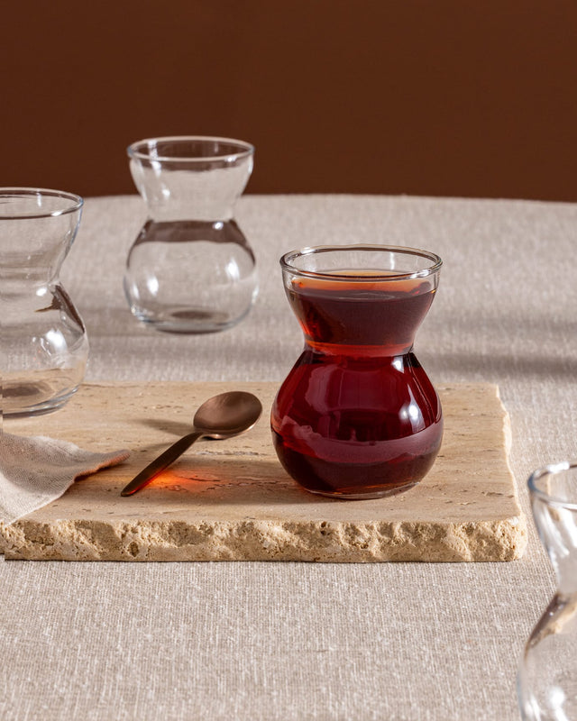Glass 6-Piece Tea Set - Pascala Collection