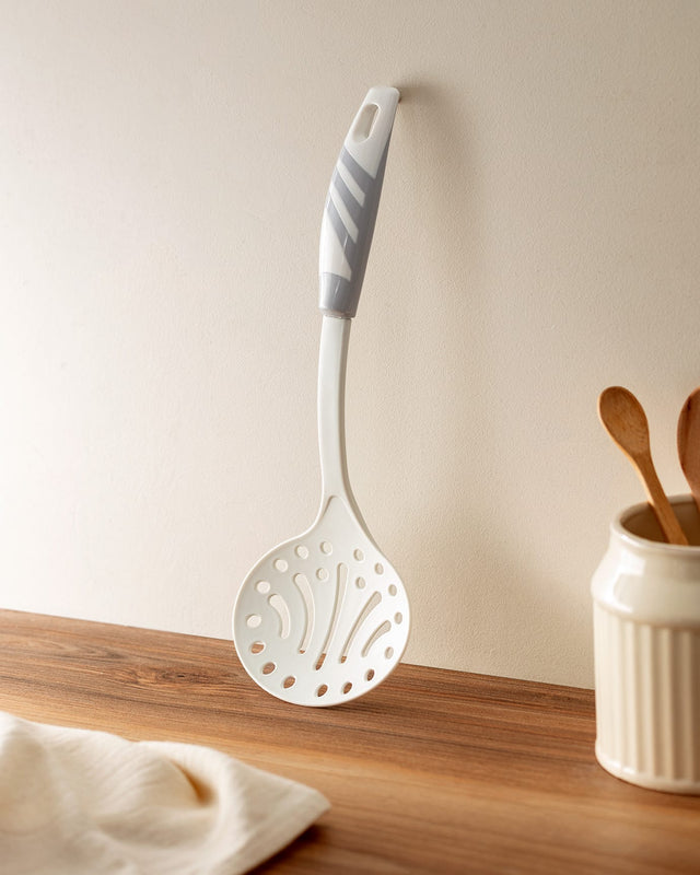 Slotted Strainer Ladle for Cooking & Serving