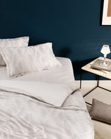 100% Cotton King Size Duvet Cover Set - Luxurious Sateen Print