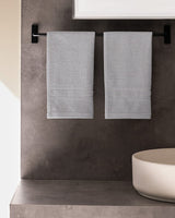 100% Cotton Hand Towel Set of 2 - Luxury Soft & Absorbent