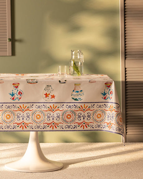 PVC Tablecloth - Colorful Decorative Design