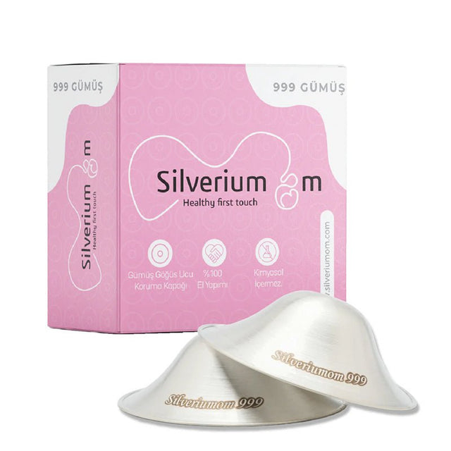 999 Purity Silver Nursing Cups - Gentle Nipple Protection Shields - TryAladdin