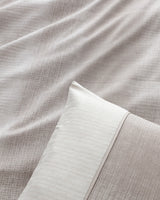 100% Cotton Double Duvet Cover Set - Adelya Crepe Print
