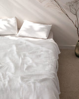 Beatrice 100% Cotton Twin Size Bedspread, Soft & Breathable Bed Cover