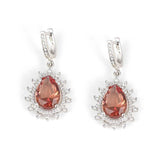 Premium 925 Sterling Silver Zultanite Pear Drop Earrings