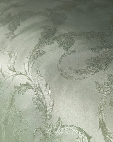 Jacquard Sateen Cotton Blend Duvet Cover Set - Family Size