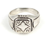 Premium 925 Sterling Silver Tile Ring