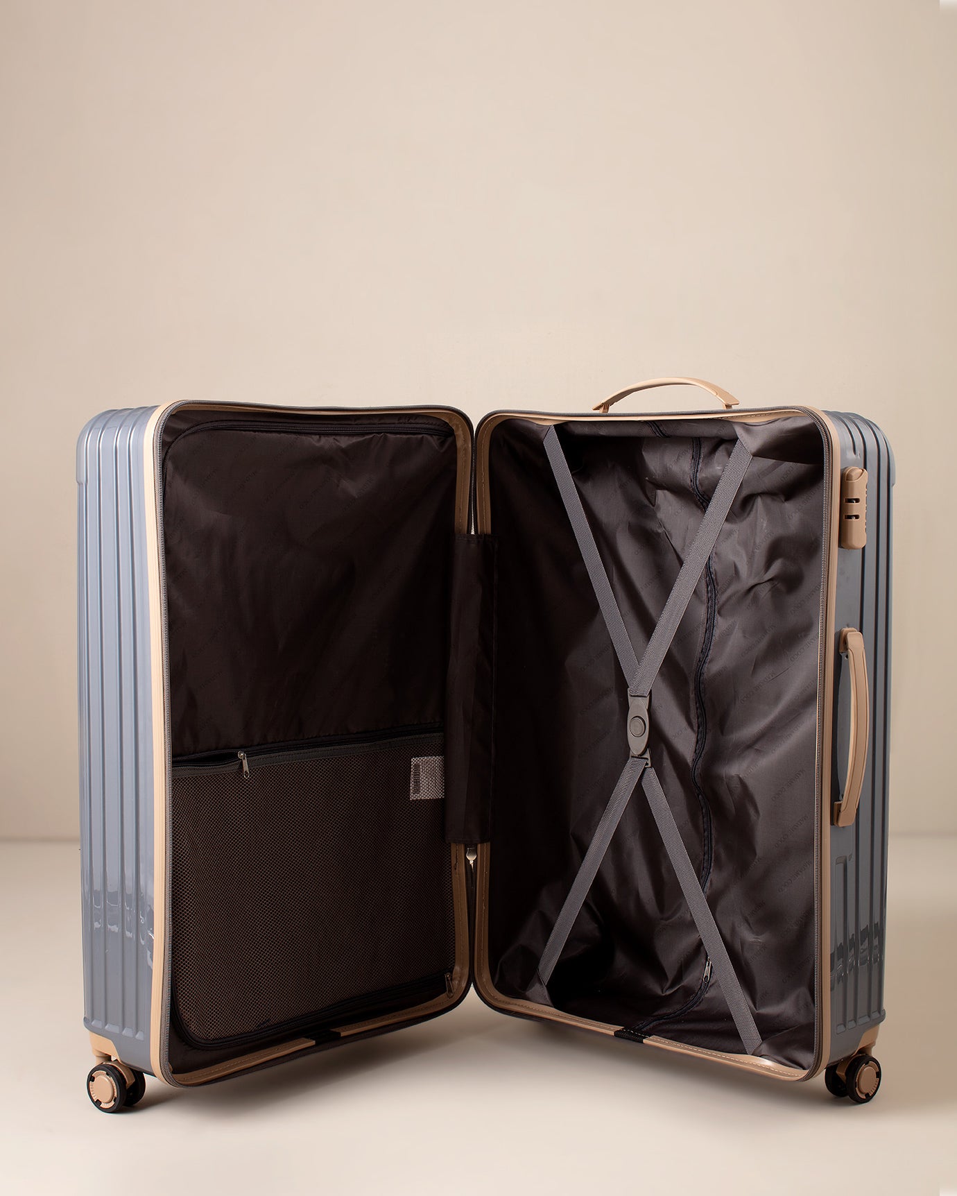 Large Hard-Shell Spinner Luggage Suitcase