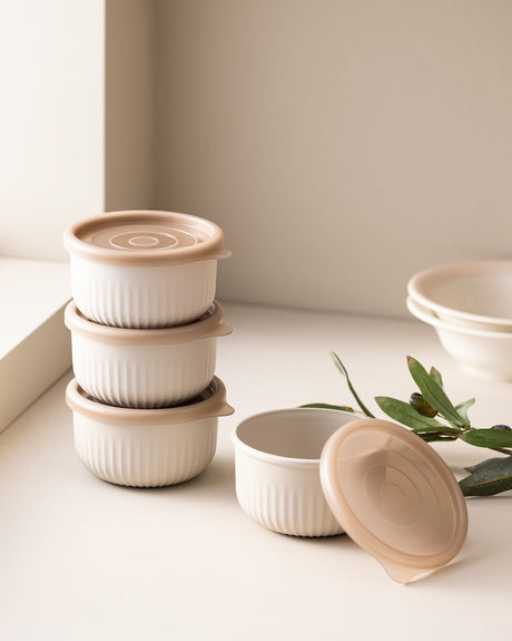 4-Piece Food Storage Container Set for Kitchen & Pantry