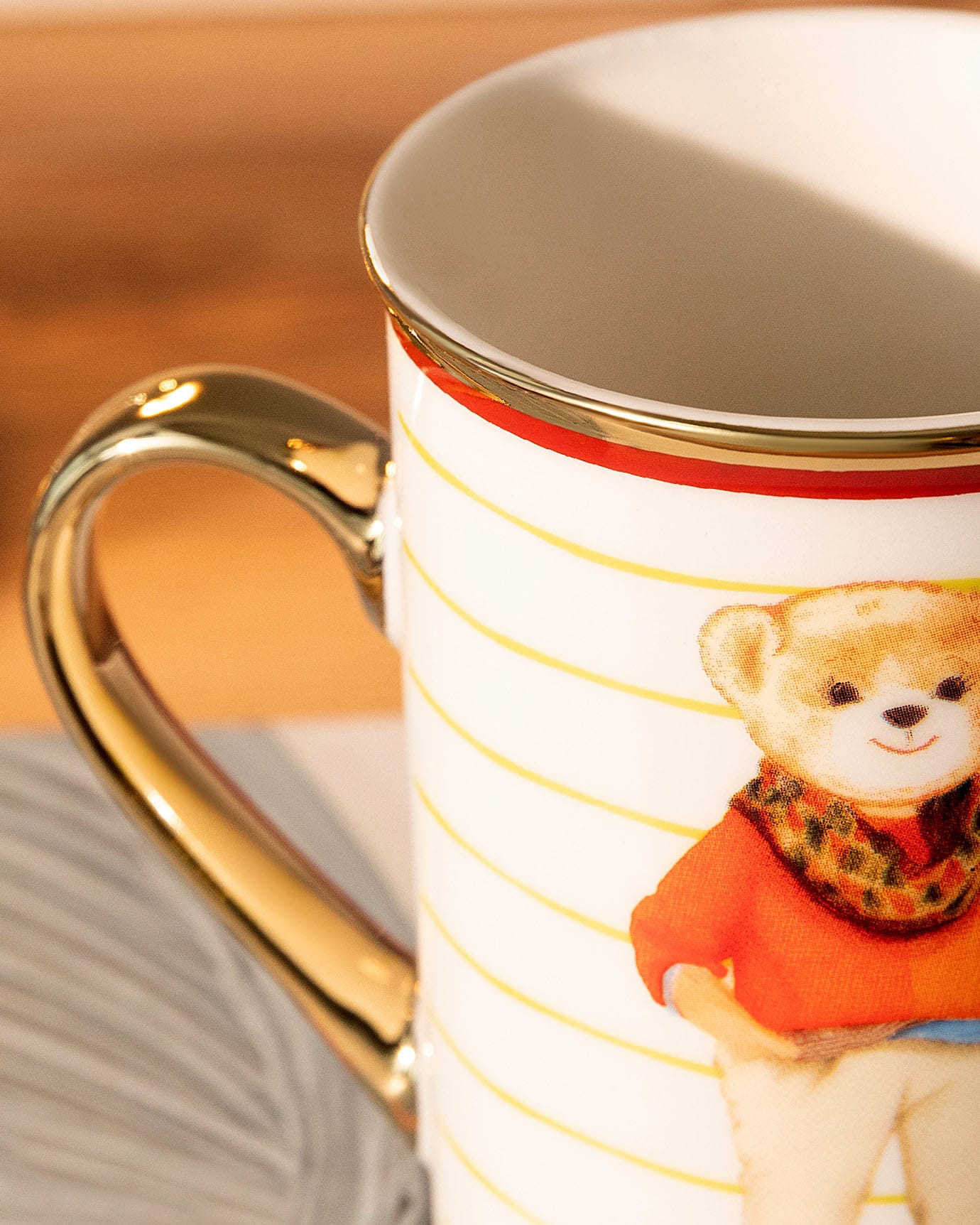Cute Colorful Bear Coffee Mug - 225ml Ceramic Tea Cup
