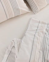 Henri Yarn-Dyed Double Bedding Set - Premium Duvet Cover Set