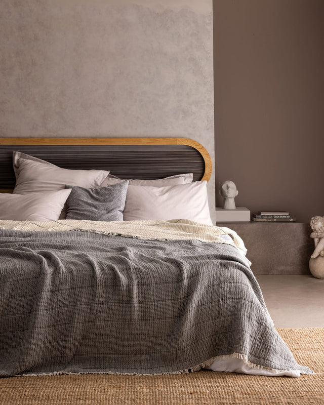 Soft Cotton Twin Bedspread Coverlet - Lightweight Decorative Bedding