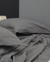 Soft Polyester Single Duvet Set - Modern Minimalist Style