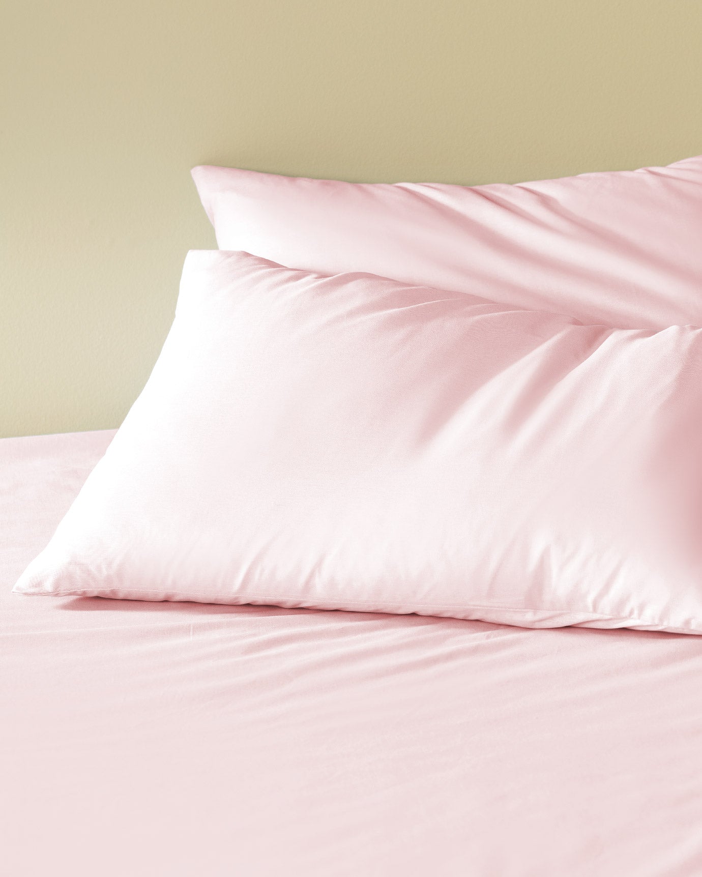 Manon 100% Cotton Ranforce Single Fitted Sheet Set - Soft Powder
