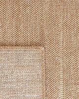 Durable Polypropylene Flatweave Rug - Melanee Beige & Ecru Design