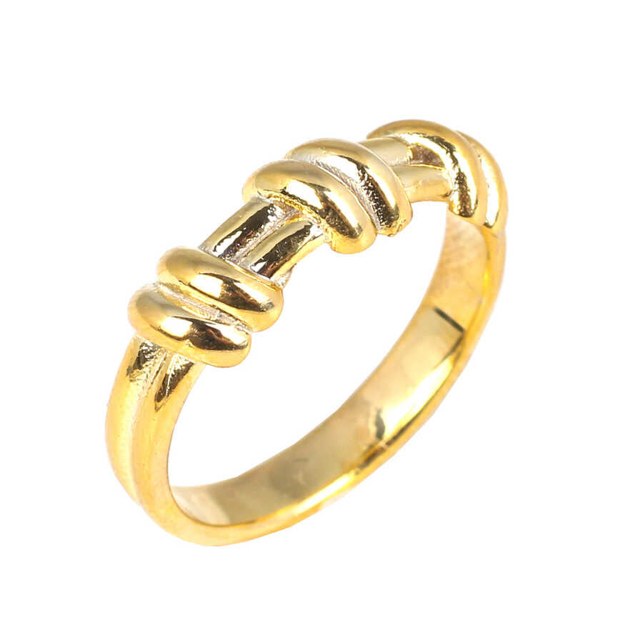 Sterling Silver Modern Band Ring - Contemporary Slanted Design