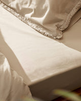 King Size Tasseled Duvet Cover Set - Elegant Bedding Collection