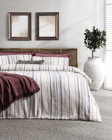 Premium Double Size Textured Duvet Cover Bedding Set