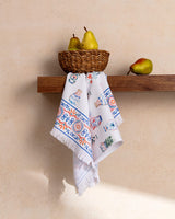 Decorative Printed Kitchen Towel - Absorbent Hand Towel