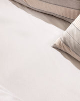 Marc Design Twin Cotton Printed Bedding Set - Grey & Beige