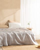 King Size Ecocell Lightweight Textured Bedspread