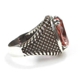 925 Sterling Silver Men's Oval Zultanite Gemstone Ring