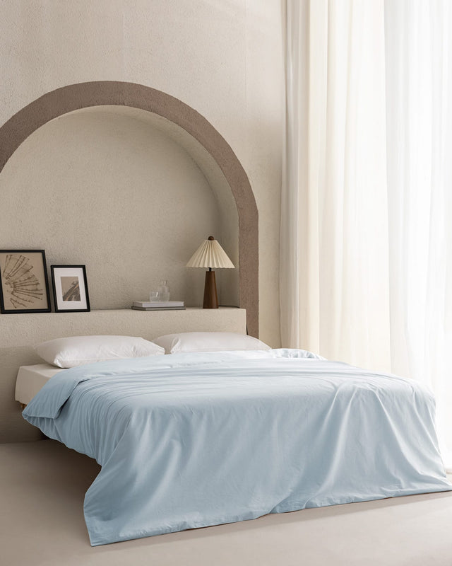 King Size 100% Cotton Ranforce Duvet Cover - Timeless Comfort