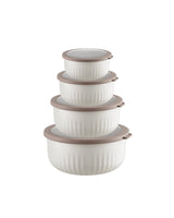 4-Piece Food Storage Container Set - Kitchen Organization & Meal Prep
