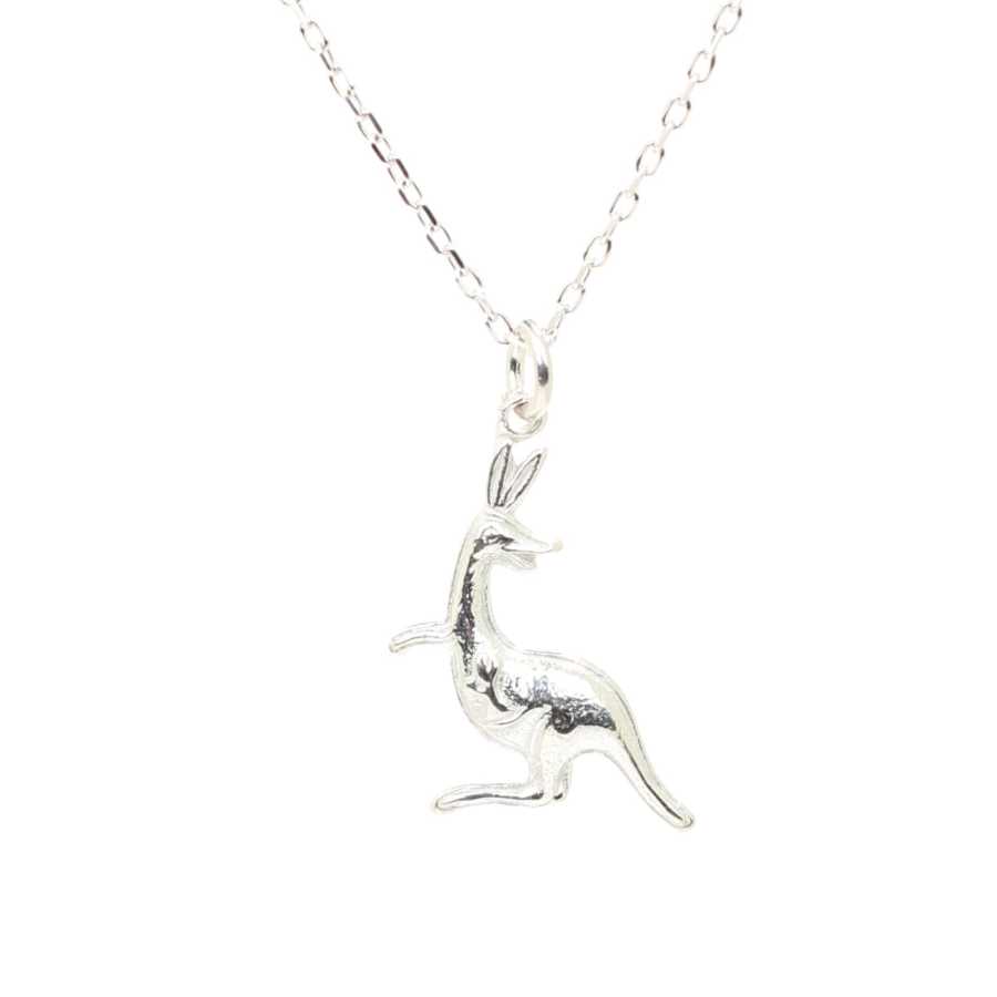Premium 925 Sterling Silver Kangaroo Charm Necklace