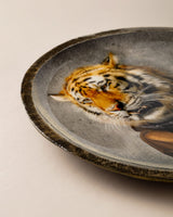 Louis Decorative Accent Plate - Brown Home Decor Dish