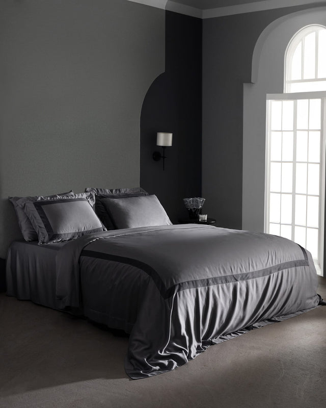 Luxury King Size Bamboo Sateen Duvet Cover Set