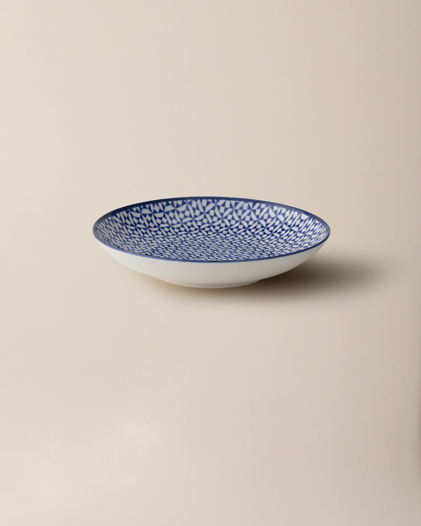 New Bone China Dinner Plate - Rêve Bleu Dandelion Motif
