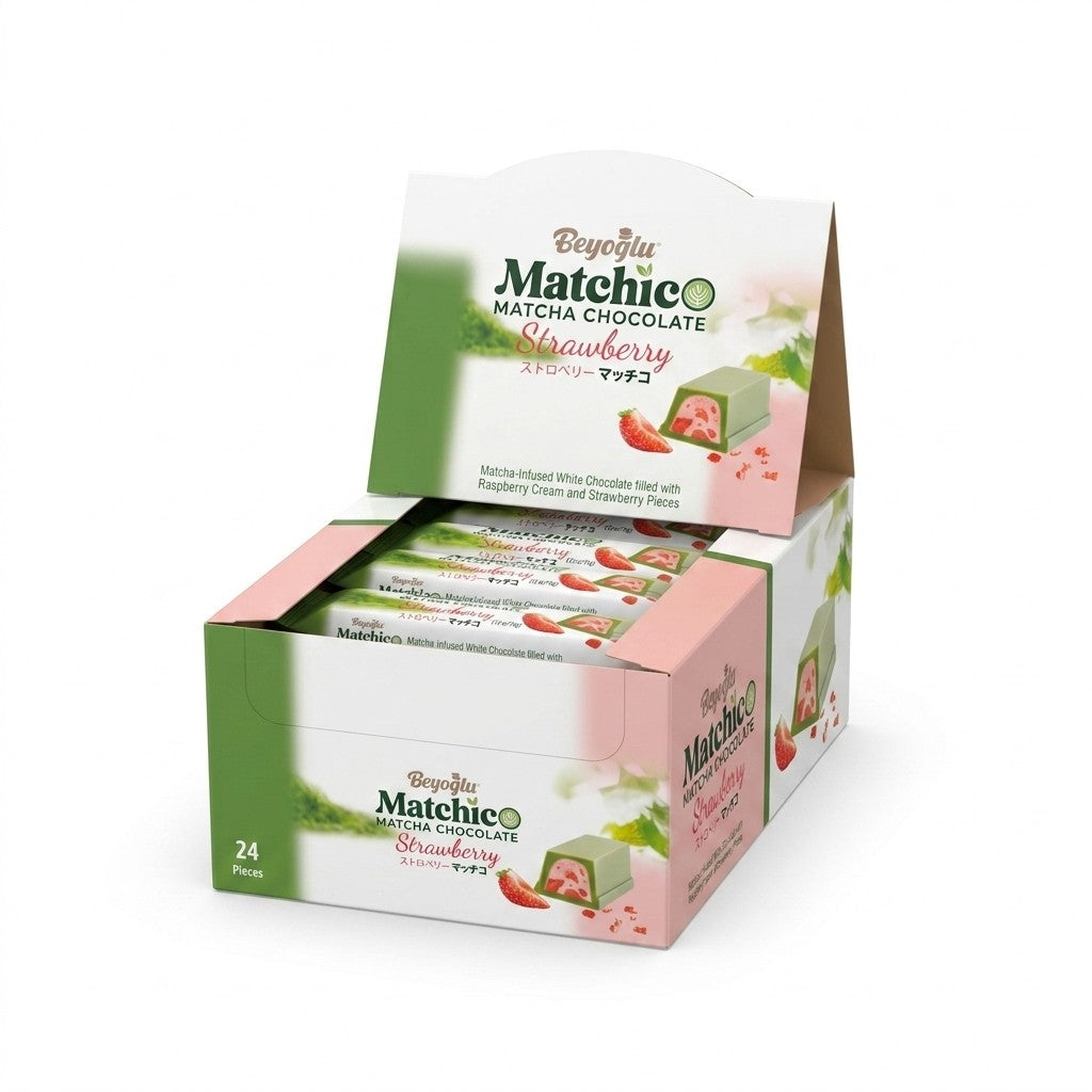 Matcha Strawberry Chocolate Bar - Premium B2B Confectionery – Aladdin
