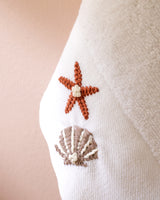 Premium 100% Cotton 2-Piece Hand Towel Set - Ethe Embroidered Design