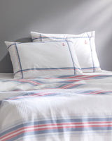 Cotton-Lyocell Blend King Size Piqué Set - Soft Eco-Printed Design