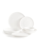 New Bone China 6-Person Dinnerware Set - Mirage Collection