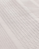 100% Cotton Double Pique Blanket - Soft & Lightweight Weave