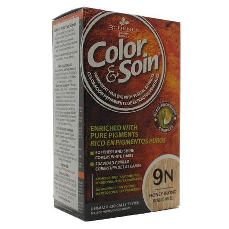 9N Honey Blonde Permanent Hair Color Dye Kit - TryAladdin