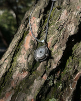 Sterling Silver Openable Amulet Pendant - Protective Scripture Design