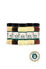 Gold Gull Gourmet Coffee & Dessert Syrup Assortment - 5 x 80ml (400ml Total)