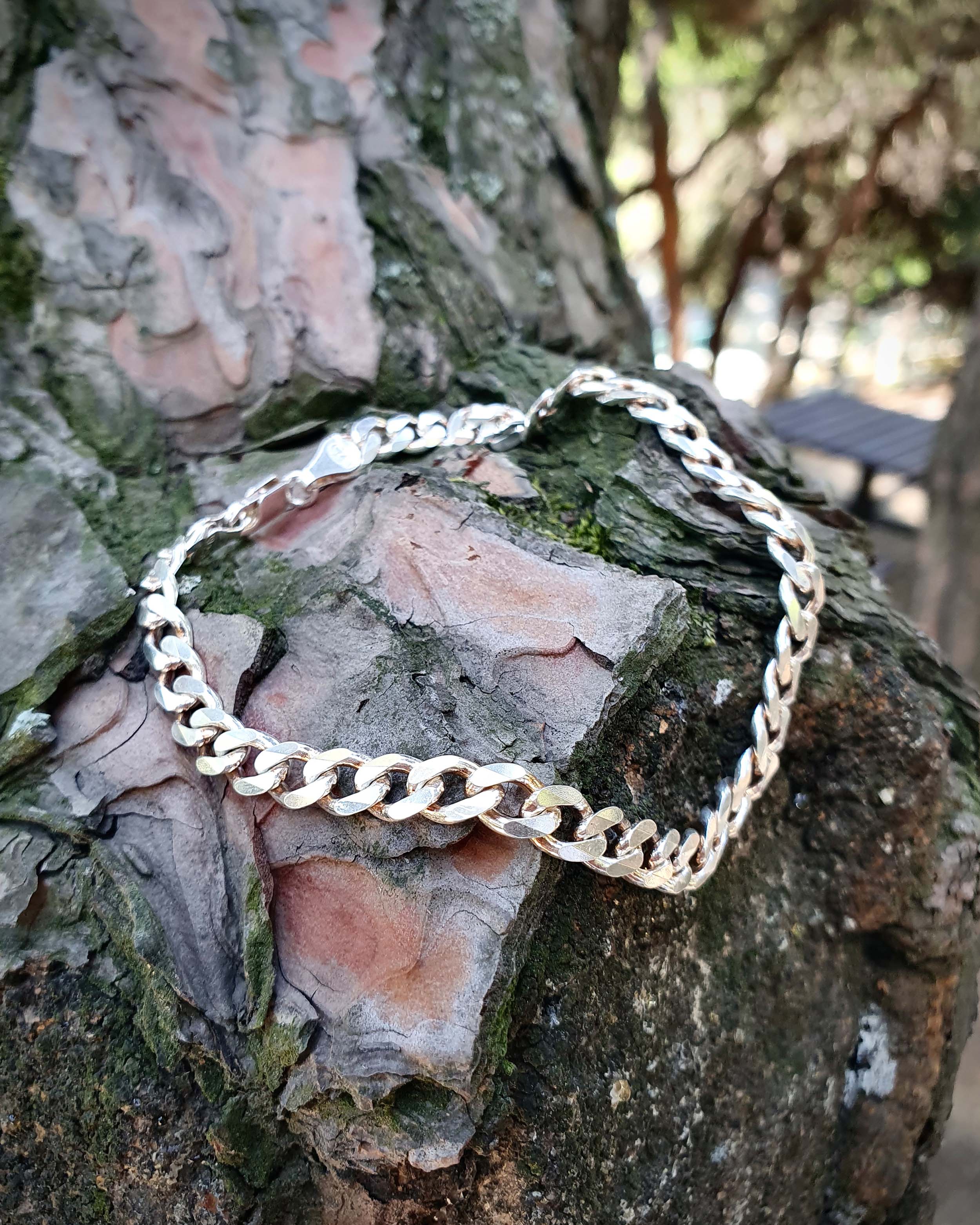 925 Sterling Silver Classic Curb Chain Bracelet - Everyday Elegance