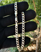 925 Sterling Silver Classic Curb Chain Bracelet - Everyday Elegance