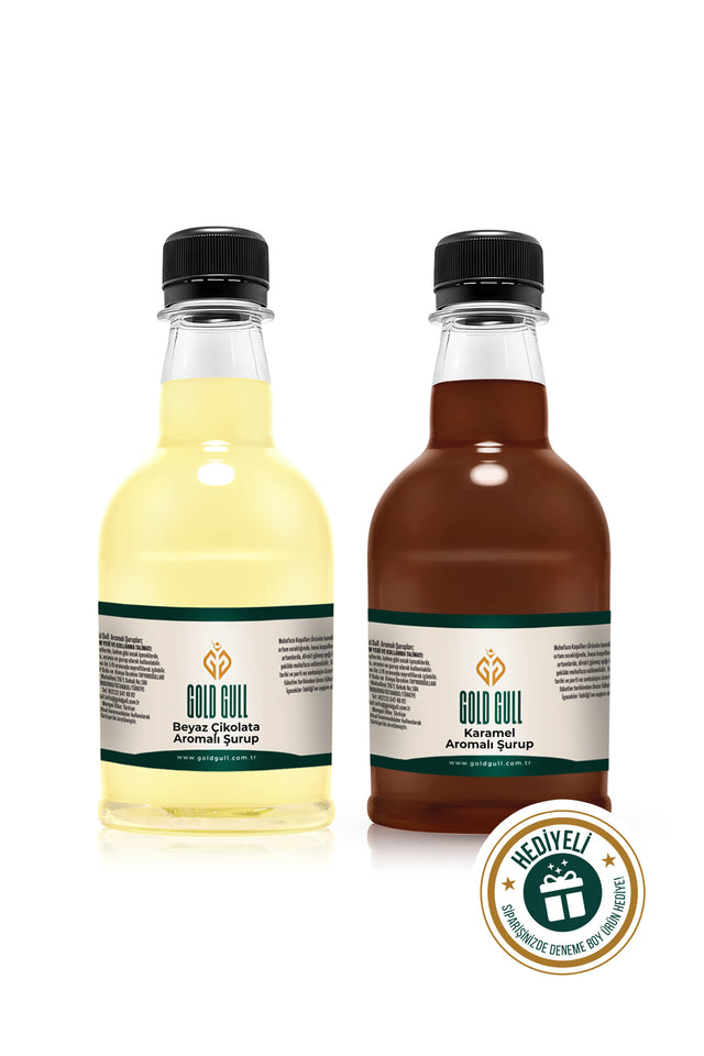 Gold Gull Gourmet White Chocolate Caramel Coffee & Fruit Syrup - 2 x 300ml
