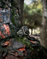 925 Sterling Silver Ring - Majestic Lion Head Statement Piece