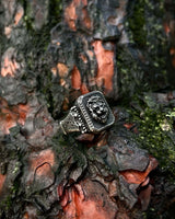 925 Sterling Silver Ring - Majestic Lion Head Statement Piece