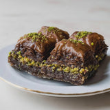 Asi | Pistazien-Schokoladen-Baklava in Geschenk-Metallbox
