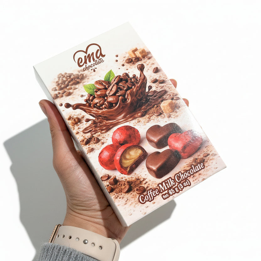 Gourmet Coffee Cream-Filled Chocolate Treats